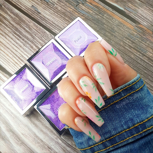 Гель для декорування Artistic Gel paint gel ombre ornamenty Allepaznokcie Art Peach Персик HEMA /Di-HEMA free 5 г № 8