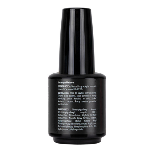 20 + 1 gratis. Base para esmalte que aumenta la adherencia: Concept Gel Base de Monika Mielniczuk, MollyNails, transparente, sin HEMA ni Di-HEMA, 15 g