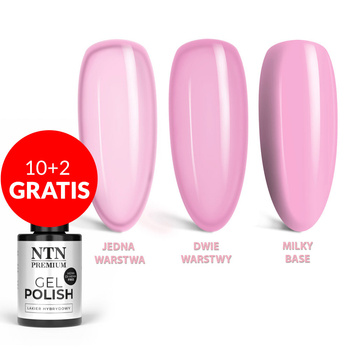 10+2gratis Lakier hybrydowy LED/UV Gel Polish NTN Premium Romantica Collection Nr 105 HEMA/Di-HEMA Free 5g