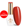 5+1 gratis Molly Nails Elite Women Crimson HEMA/Di-HEMA-freier Hybridlack 8 g Nr. 42