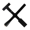 5-in-1 magnetizer magnet for cat's eye, black