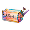 Trousse de maquillage holographique transparente MollyLac, 1 pièce