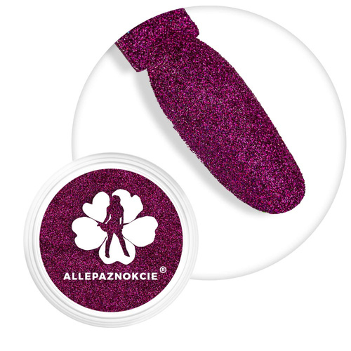 Пилок для нігтів Sequin Quartz Effect Allepaznokcie Orchid № 20