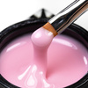 10+1gratis Budujący żel samopoziomujący twardy średniogęsty builder gel self leveling Molly Nails French Pink HEMA/Di-HEMA Free 15 g