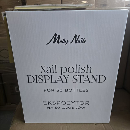 Espositore per 45 smalti ibridi Molly Nails da 8 g - vuoto