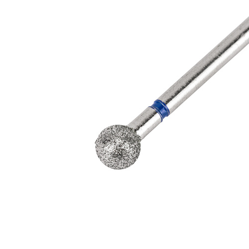 Diamantfräser, Kugel, 5 mm, blau, mittel