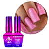 MollyNails Water Drop Effect Set: Creative Flow Base (HEMA/Di-HEMA-free) 10 g and Diamond Ultra Shine No-Wipe Clear Top Coat 10 g