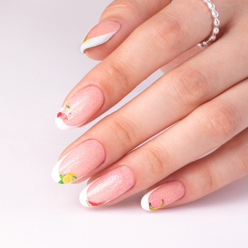 Гібридний лак Molly Nails Madame French L'Amour 8 г № 427