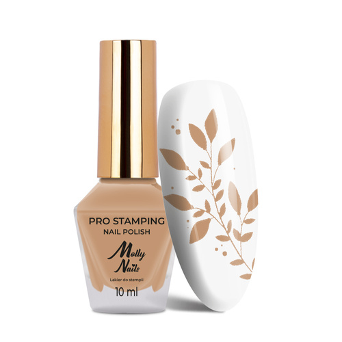 Esmalte para estampado MollyNails PRO Stamping Nude n.º 27, 10 ml
