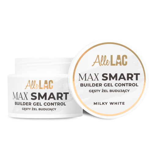 Gel volumizzante AlleLac Max Smart Builder Gel Control Milky White 45 g