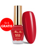 5+1 безкоштовно Класичний лак Molly Nails Red Vinyl 10 мл
