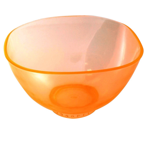 Silikon-Algenbecher orange Größe L