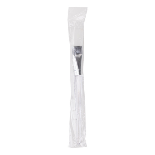 Pinceau transparent de 17 cm pour appliquer un masque sur le visage