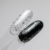 Top z efektem ciętej folii silver top no wipe AlleLac x Rosie Beauty 6g