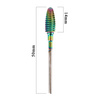 Profesjonalny frez kobaltowo wolframowy tęczowy model Flame 1 M 3/32" Nr 1
