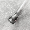 10 + 1 gratuit Top Glitter sans essuyage AlleLac Silver Glow sans HEMA/Di-HEMA 7 g