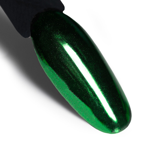 Spiegelglanz-Puder für die Nagelverzierung Glass Effect AlleLac Green Nr. 9