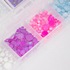 Schmuckkästchen mit Molly Nails-Steinen, verschiedene Farben, 1000 Stück
