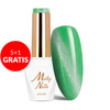5+1 gratis Smalto ibrido Molly Nails Neon Flashy Cat Eye HEMA Free 8 g n. 177