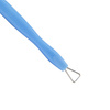 Scraper, serrated blade, spatula, knife, chisel, hoof pick, blue, set of 2