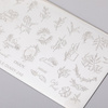 Stamp plate with Nicole Diary patterns No. 240