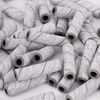 Kapturki do manicure i pedicure mandrele nakładki ścierne long cylinder 3mm gradacja 180 AlleMed białe 50 szt.