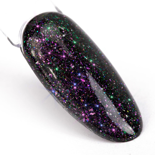 5+1gratis Top LED/UV no wipe brokatowy Molly Nails Sparkle Top Oh, Rio! 10g