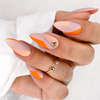 Gel pour décorations Artistic Gel paint gel ombre ornements Allepaznokcie Art Peach Pêche HEMA /Di-HEMA free 5g N° 8