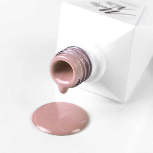 5+1 безкоштовно Гібридний лак LED/UV Gel Polish Business Class № 316 Dusty Nude MollyNails без HEMA/Di-HEMA 8 г + каталог відтінків «Nudes» БЕЗКОШТОВНО