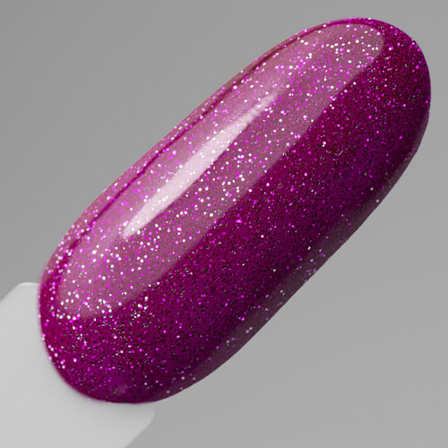 10+1 gratis Smalto ibrido LED/UV Gel Polish Purples Flash Glitter Purple AlleLac senza HEMA/Di-HEMA 6 g