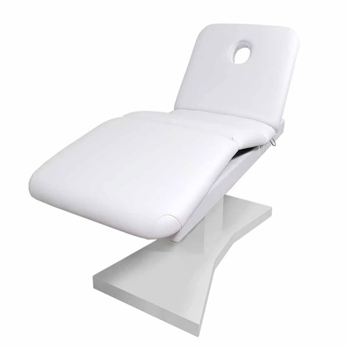CO Table de soins électrique pour massage ELEGANCE 3 blanche CN00066