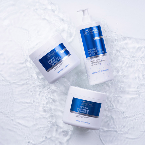 Wygładzająco-oczyszczający peeling do stóp Bielenda SeaMinerals Essence & Vitamin C 600 g