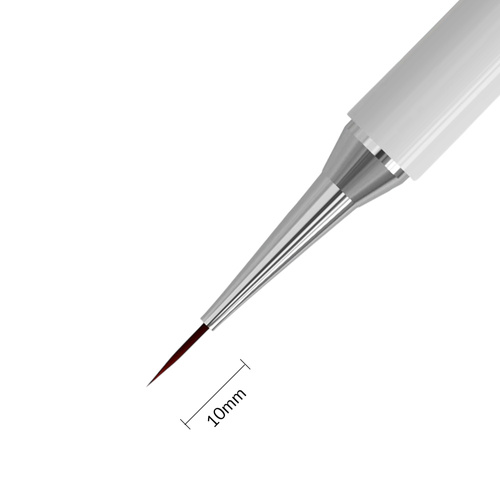 Pinceau double face pour gel 10 mm carré et pour décorations 10 mm Staleks EXCLUSIVE