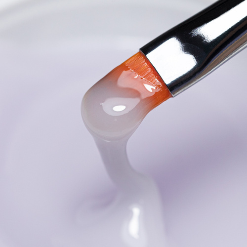 10+1 gratis: Aufbaugel, dickflüssig, hart, Jelly Builder Gel von Molly Nails, White Whisper, HEMA/Di-HEMA-frei, 50 g