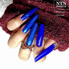 Spiegelstaub für Nageldekorationen Glass Effect Allepaznokcie Blue Nr. 8