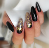 5+1gratis Lakier hybrydowy Molly Nails Ultimate Black HEMA/Di-HEMA free 8g