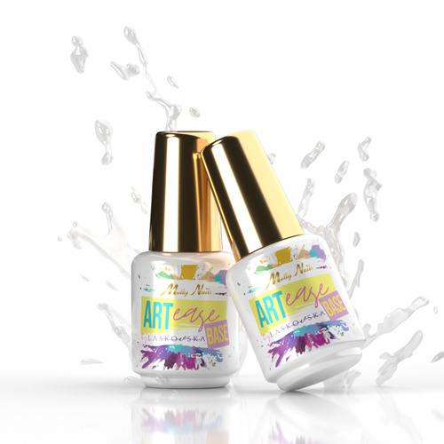 Baza ułatwiająca pracę ze zdobieniem Art Ease Base Molly Nails by Laskovska HEMA/Di-HEMA Free Clear 15g