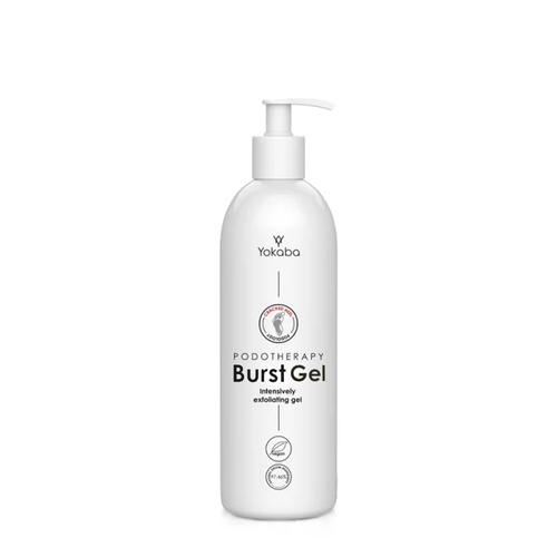 Produit kératolytique en gel pour ramollir et éliminer les callosités : Yokaba Podotherapy Burst Intensively Exfoliating Gel 250 ml