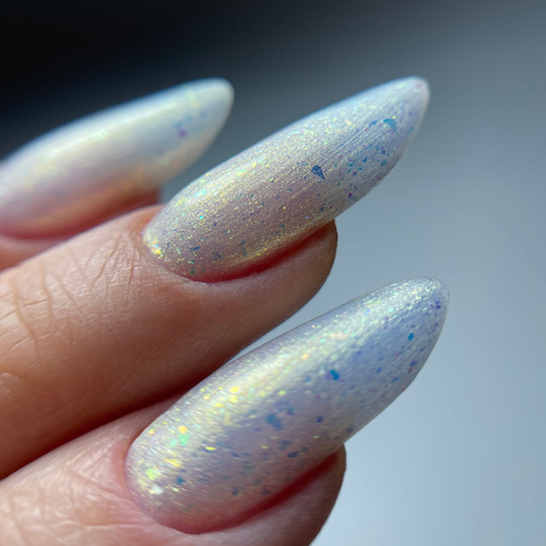 Lakier hybrydowy MollyLac Mermaid Whispers Pearl Elixir 10g Nr 597
