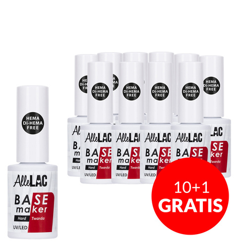 10+1gratis Base Maker AlleLac baza twarda HEMA/Di-HEMA Free 5g