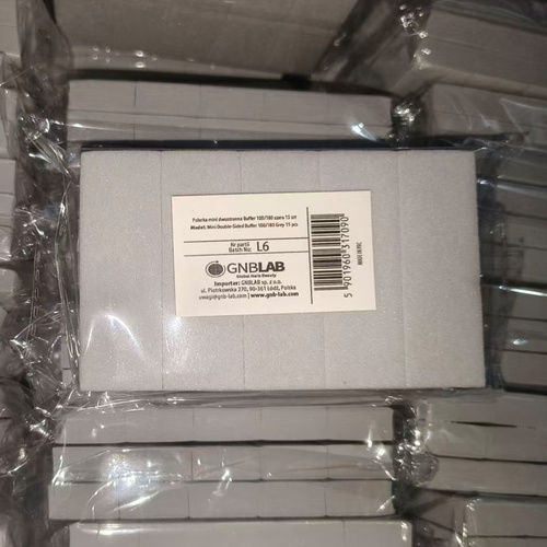 Polerka mini dwustronna Buffer 100/180 szara 15 szt