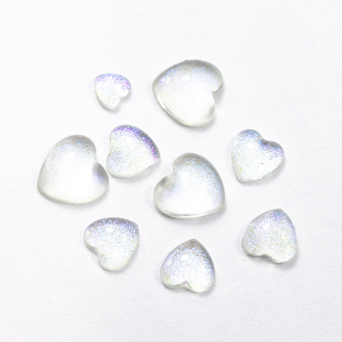 3D-Herz-Nageldekoration Molly Nails Nr. 1, 40 Stück