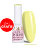 10+1gratis Lakier hybrydowy LED/UV Gel Polish Yellows Y2 Pastel AlleLac HEMA/Di-HEMA Free 6g
