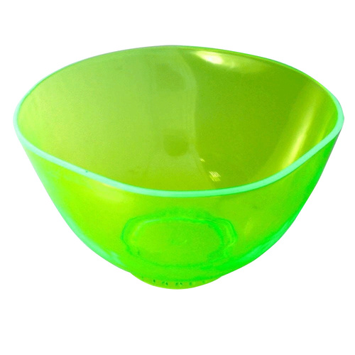 Green silicone bowl for algae, size L