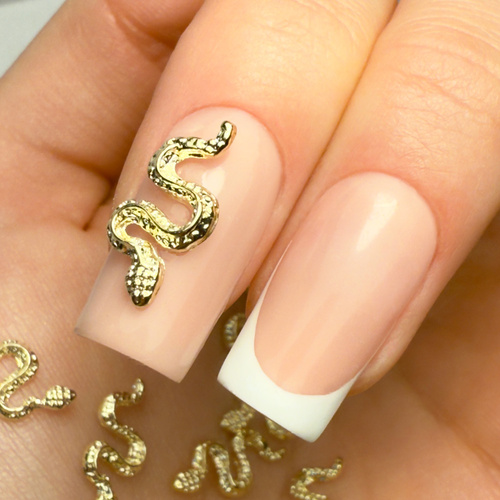 Прикраси для нігтів «Змії» 3D Molly Nails SZ-153, 10 шт.
