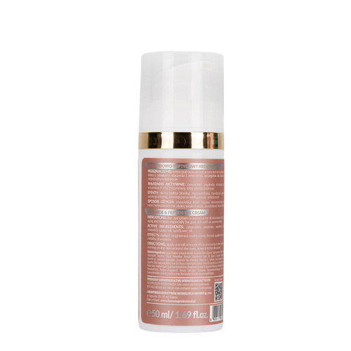 Crème contour des yeux aux céramides et aux peptides Farmona Aesthetic Glow 50 ml
