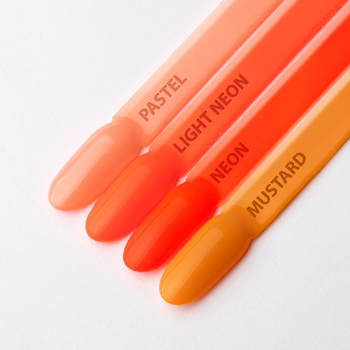 10+1 in omaggio Smalto ibrido LED/UV Gel Polish Oranges OR3 Neon AlleLac senza HEMA/Di-HEMA 6 g