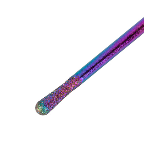 Fresa de diamante Unicorn arcoíris en forma de pera n.º 30