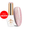 5+1gratis Lakier hybrydowy Molly Nails Shocking Shine Oh Well Free HEMA/Di-HEMA Free 8g Nr 680