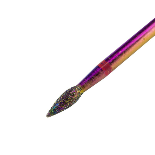 Frez diamentowy Unicorn tęczowy łezka mini Nr 26